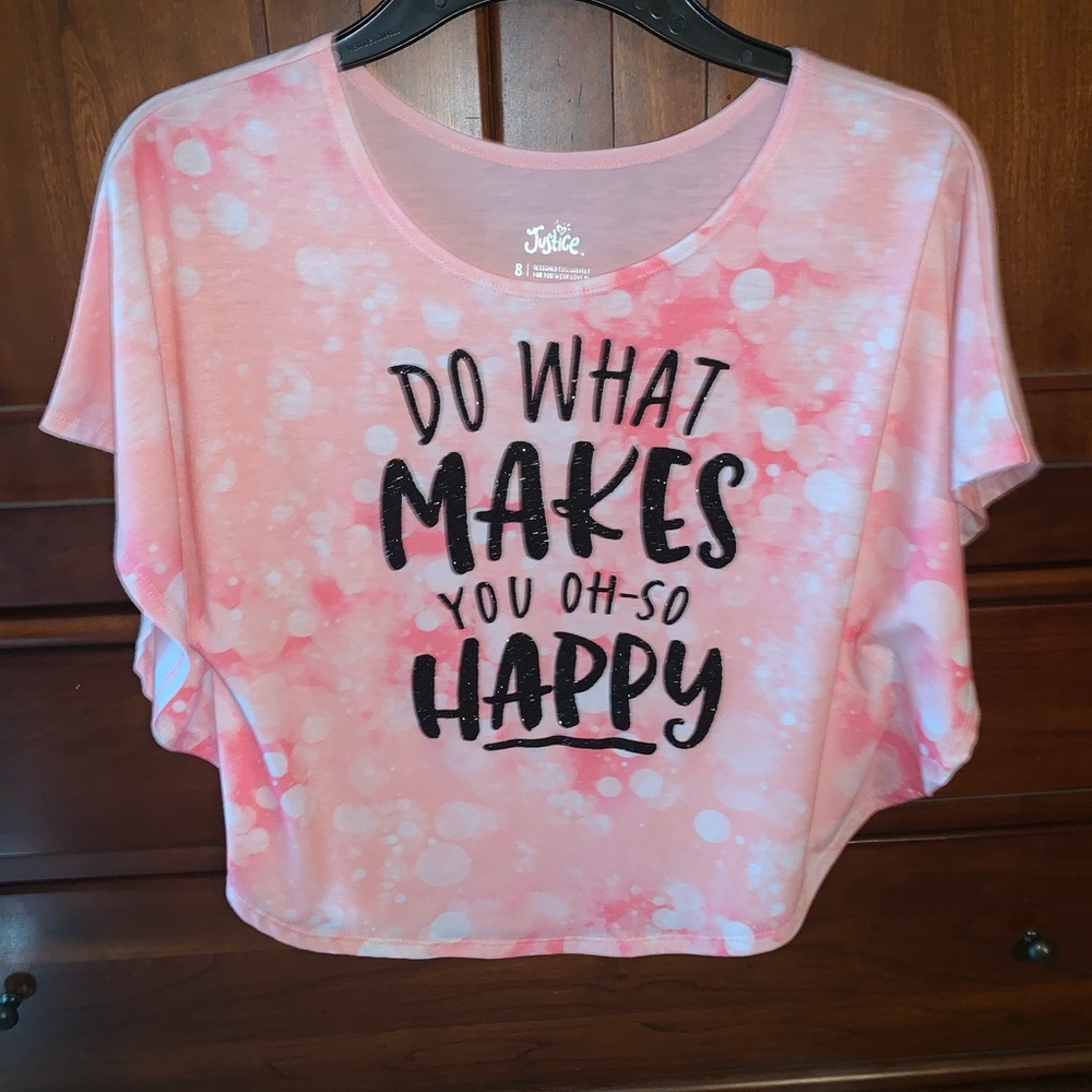 Justice crop top
